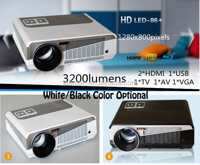Hd Digital Projectors Car Projector Low Power Consumption Led Lcd