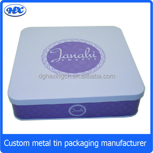 Rectangular Packaging boxes for sweets
