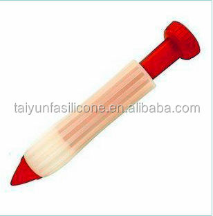 2014 new design useful silicone cake decoration pen for sale