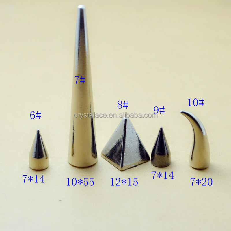 punk spike studs alloy spikes