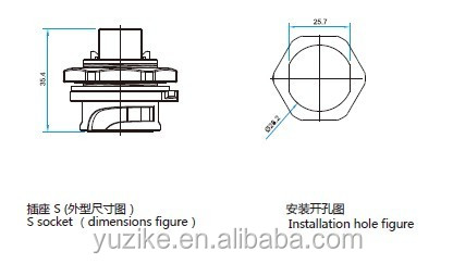 フロントパネルに装着されip68防水rj45オスメスコネクタ付きのイーサネットケーブル仕入れ・メーカー・工場