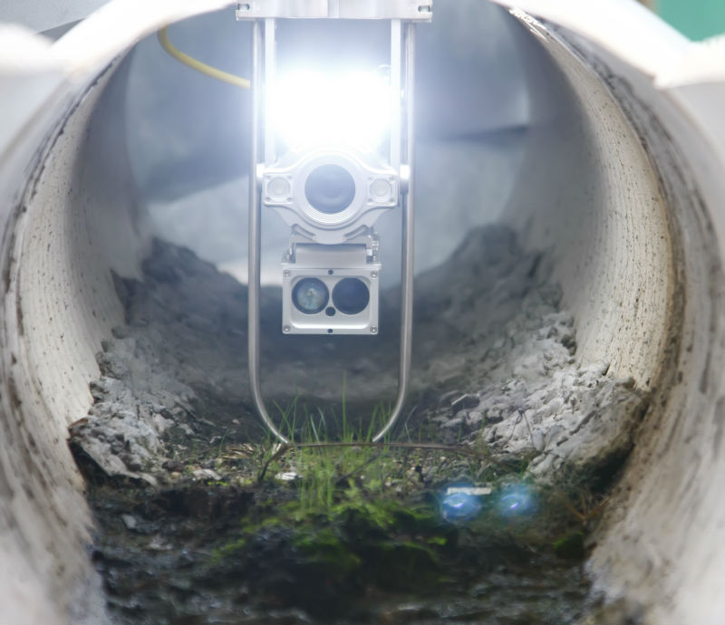 Schroder Underwater 360 Degree Drain Pipe Sewer Pipeline Manhole Inspection Sony Cctv Camera