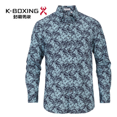 K- ボクシングブランド最高品質長い袖の長い綿のファッションシャツ震えながらホチキス、 新しい到着問屋・仕入れ・卸・卸売り