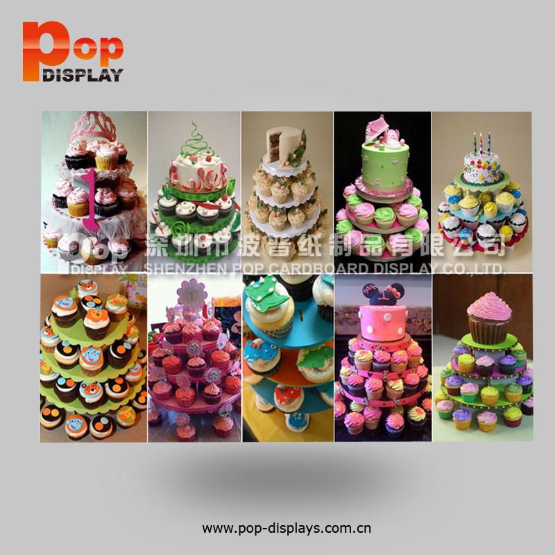 rotating pop cake lollipop cake display stand