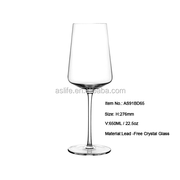 Wholesale Personalized Red Wine Glasses!240mm Height No Lead Crystal