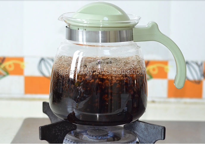 ホウケイ酸熱- 耐熱ガラスガス調理器用ガラス紅茶用のやかん仕入れ・メーカー・工場
