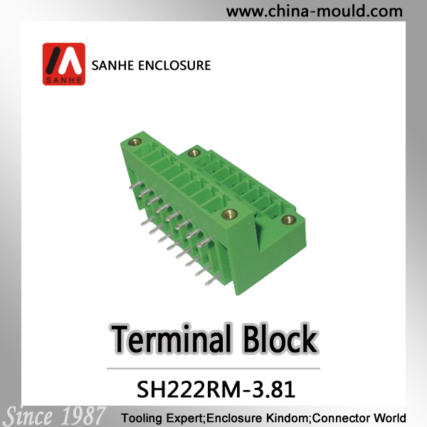 三河緑sh222rm-3.81プラグイン可能なターミナルブロックコネクタの製造仕入れ・メーカー・工場