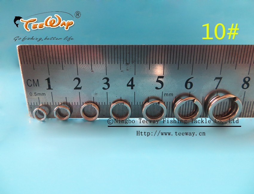 Lure Ring Stainless Steel Split Rings For Blank Lures Crankbait Hard