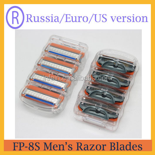 詰め替えカートリッジfp-8sモデルメンズシェービングカミソリの刃- 8個/pack問屋・仕入れ・卸・卸売り