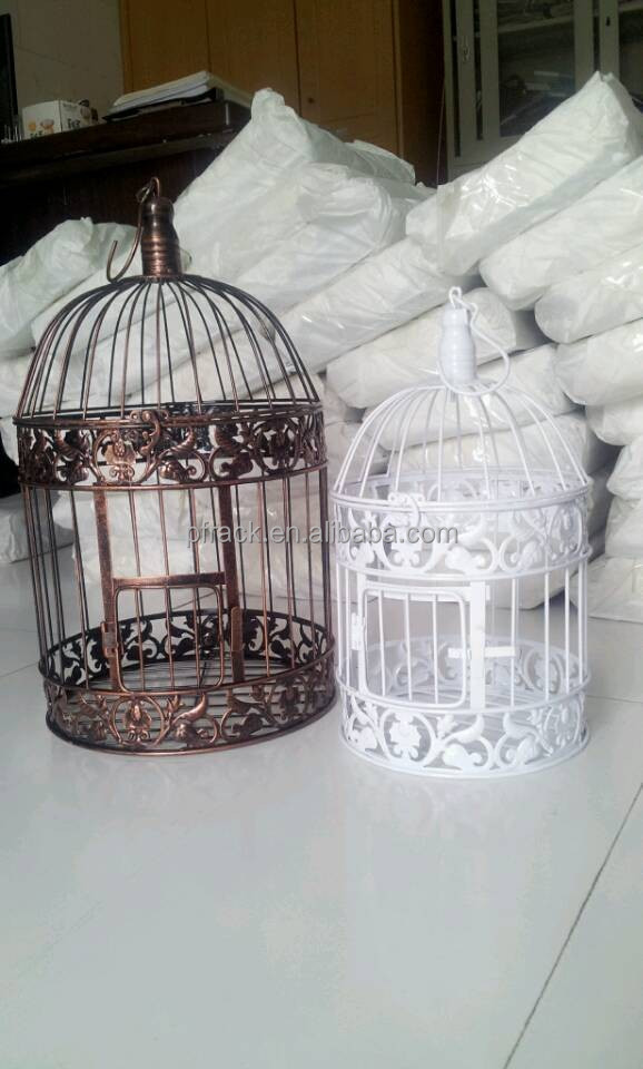 Decorative elegant cinnamon bird cages for weddings PF-580