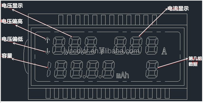 an198容量テスターledデジタルパワーバンクusb電圧テスター仕入れ・メーカー・工場