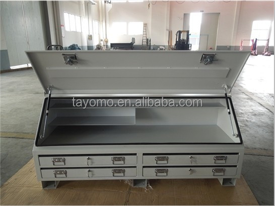 Heavy Duty Steel Ute Mount Toolbox With Drawers Buy Toolbox Ute