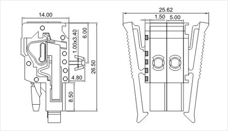 三河sh230wb-5.0プラグイン可能なターミナルブロックコネクタの製造仕入れ・メーカー・工場