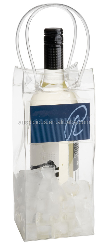 high quality PVC ice bag for champagne cooling use