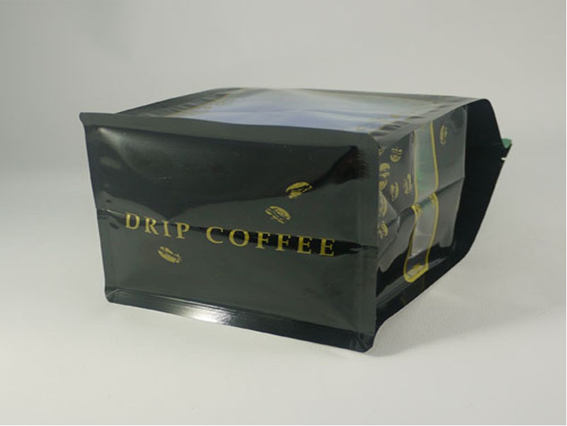 wonderful printing Matt OPP three siade seal tea bags with tear notch