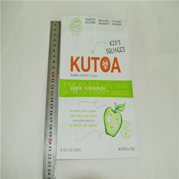 stand up pouch for apple cinnamon