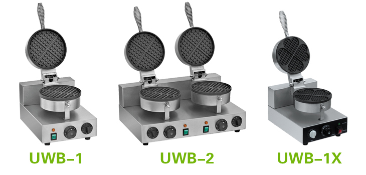 UWBX-1L cosbaoステンレス鋼鋳鉄ワッフルメーカーのためのベーカリースナック仕入れ・メーカー・工場
