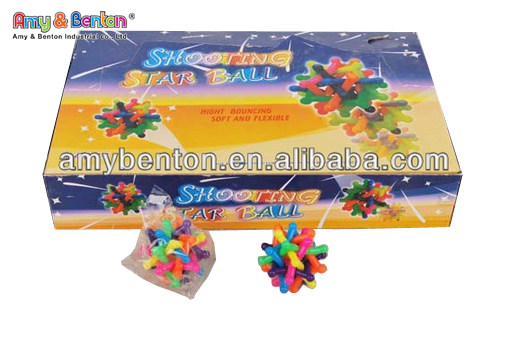 6.5センチメートルおもちゃベースバウンドするボールのおもちゃ小さな虹ボールのおもちゃ問屋・仕入れ・卸・卸売り