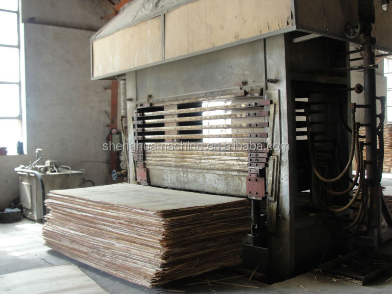 熱プレス機400トン/productionmachines/の合板製造装置作り問屋・仕入れ・卸・卸売り