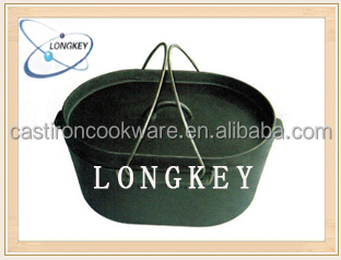 Regular stripes Cinnamon Round Cast Iron Teapot