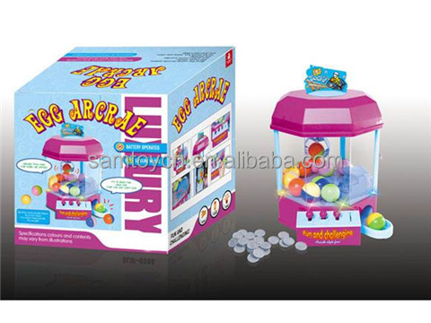 B/O Arcade Gadget Candy Grabber Candy Machine Toys With Music & Lights