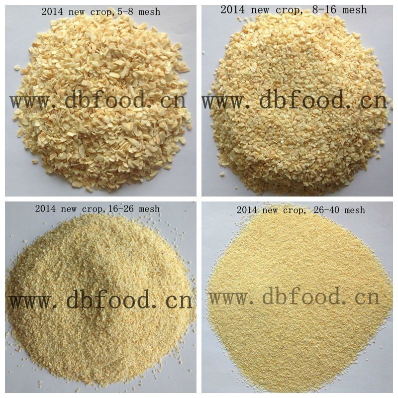 Dry garlic granule 8-16 mesh from factory with BRC GAP KOSHER HACCP