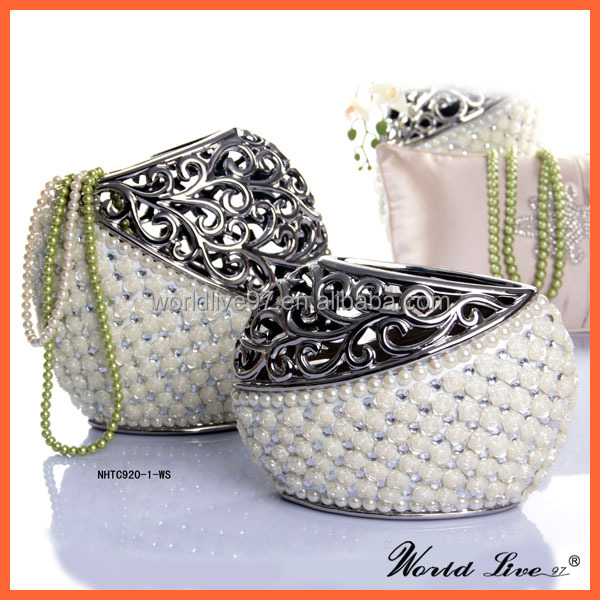 Promoción nhtc920 1 2 ws blanco y plata mosaico de cerámica ...