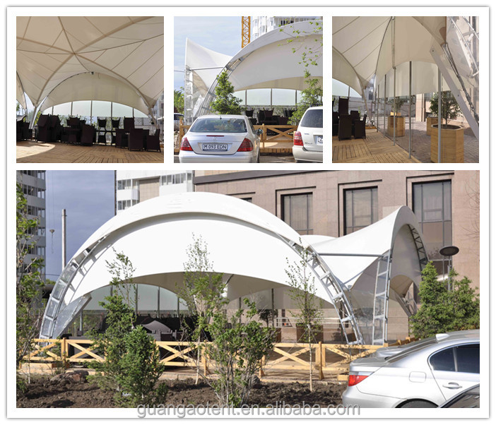 最新膜プロジェクト豪華な建物壁カバーマーキーキャノピー問屋・仕入れ・卸・卸売り