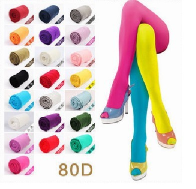 Candy color tights