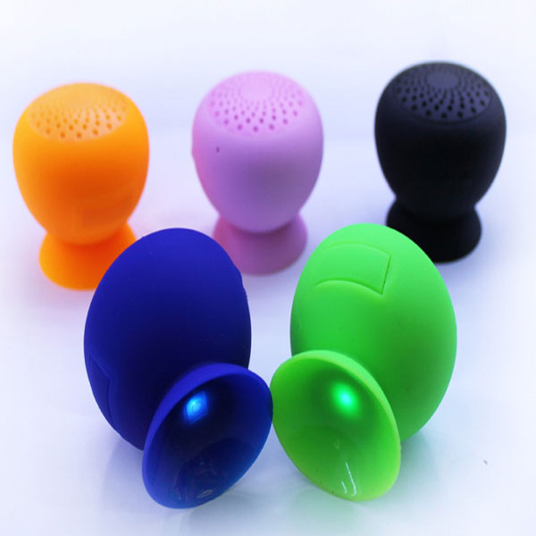 Mushroom mini speaker with hands free function can use for phone holder