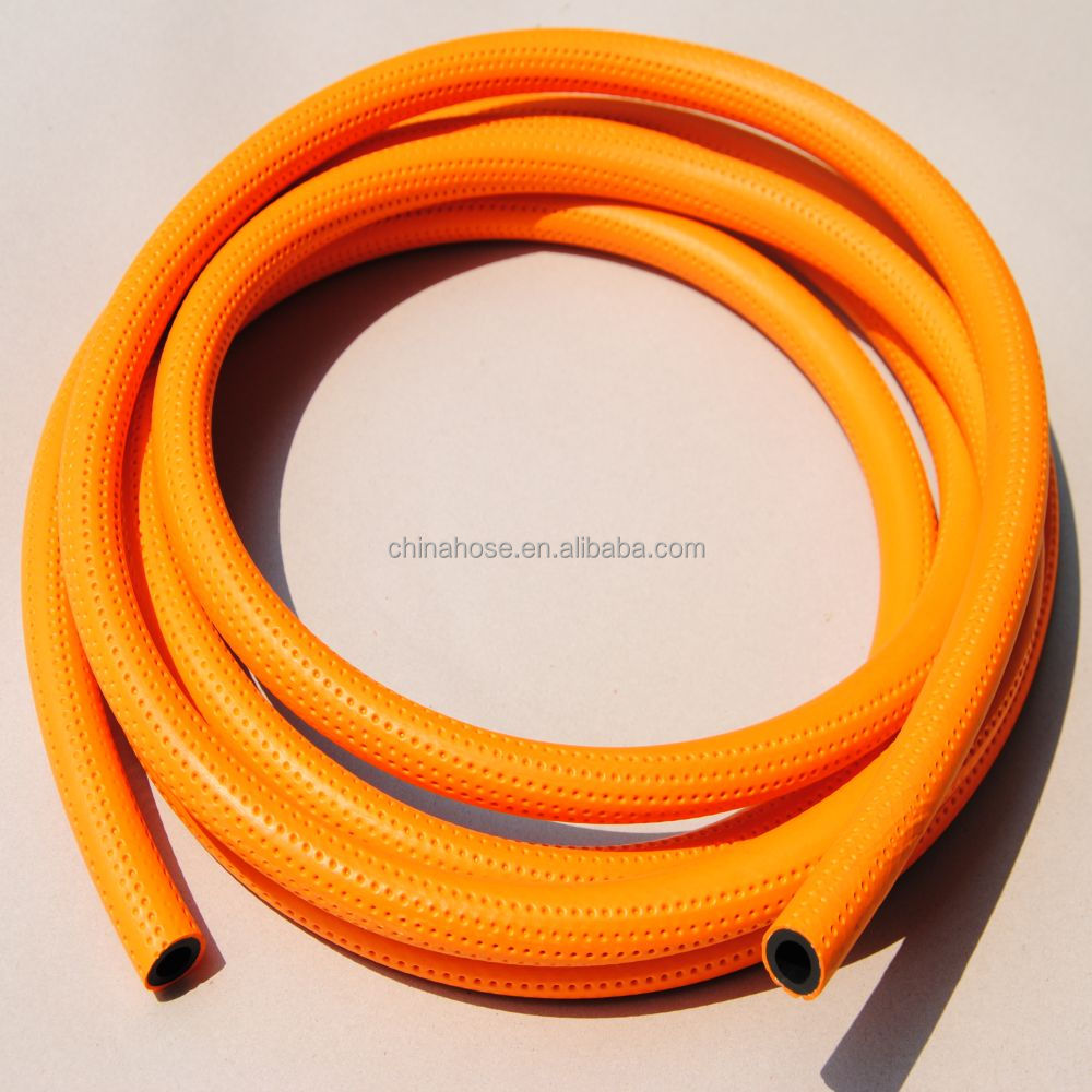 Iso 3821 Ce Certificated High Quality 8mm Orange Pvc Lpg Gas Hose,Pvc