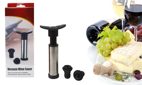 ワインの真空ポンプ、 vacuvin2セーバーストッパー問屋・仕入れ・卸・卸売り