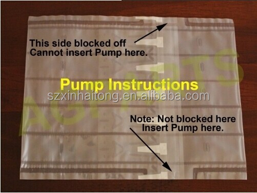 Standard 750ml air column bag for protecting red wine bottle