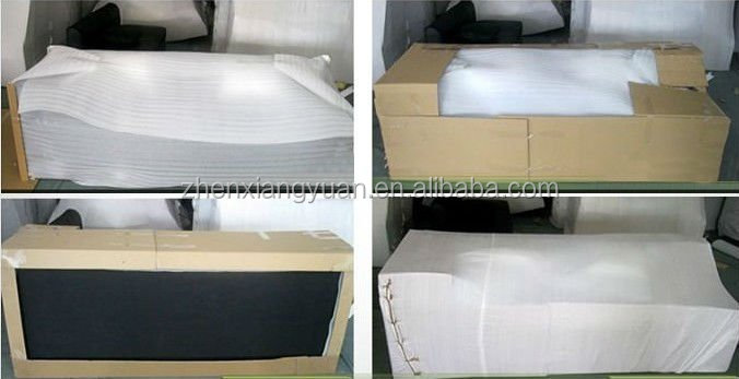 2017 muebles de sala reclinable de microfibra sofá de la esquina ...