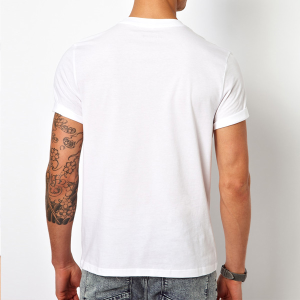 卸売プレーンな白のtシャツ/安いシンプルな白いt- シャツ問屋・仕入れ・卸・卸売り