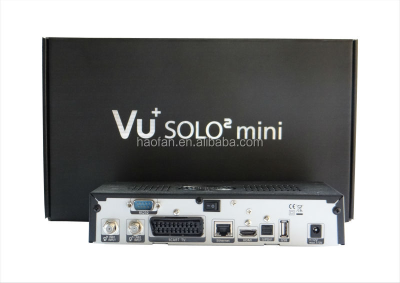Vuソロ2enigma2ミニ衛星放送受信機のlinuxosとチューナーツインdvb-s21300vu+ソロ2ミニmhzのcpu問屋・仕入れ・卸・卸売り