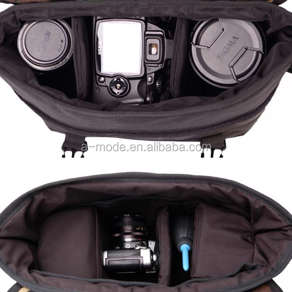 最新スタイルのカメラバッグ2色利用できるサッチェルブラック問屋・仕入れ・卸・卸売り