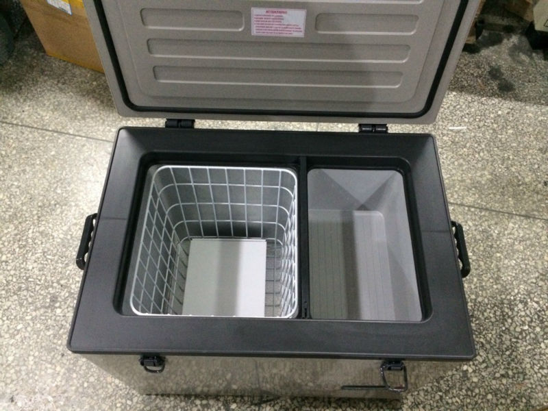 dcコンプレッサーポータブルディープフリーザー取り外し可能なハンドル付き問屋・仕入れ・卸・卸売り