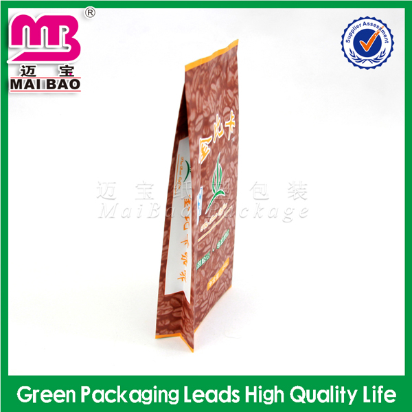 Reach SGS/Intertek standard high quality heat seal tea bag aluminum foil bag for food packaing