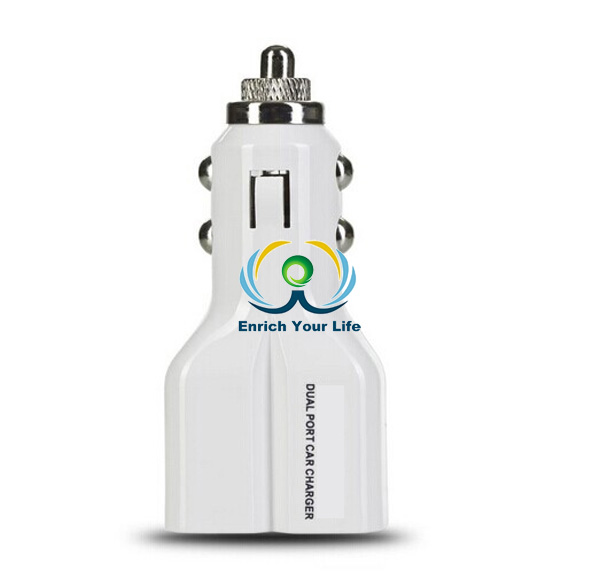白デュアルusb4.2a( 20w) 車の充電器のために設計されたリンゴとアンドロイド端末のための問屋・仕入れ・卸・卸売り