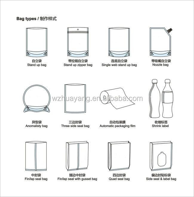 customized colorful PE coated paper food bag patato chips packaging paper bags made in china manufacturer supplier