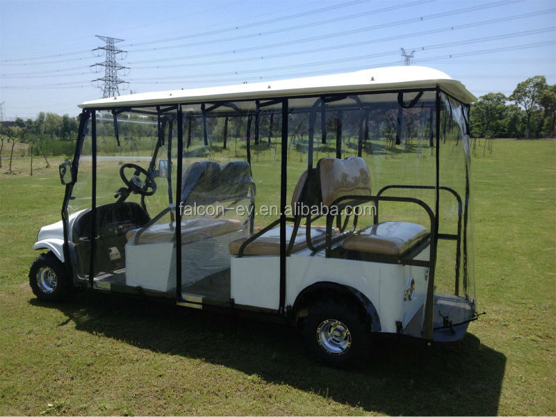 すべて本物の車輪アルミ4電動ゴルフカート太陽/ゴルフバギー/電気自動車のためのホテル/大学/公園/ガーデン問屋・仕入れ・卸・卸売り