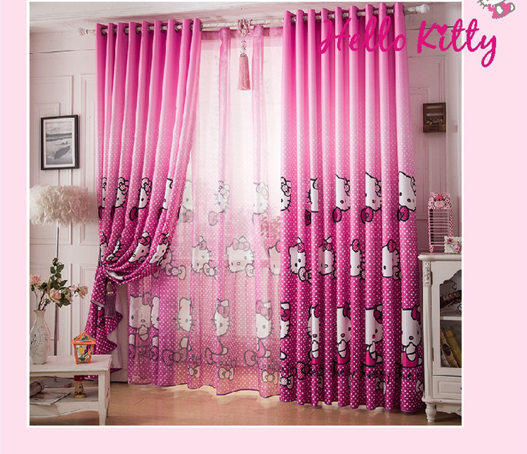 Hello kitty rideau chambre ~ tazmik.com for . Inspiration Fenetre rideaux