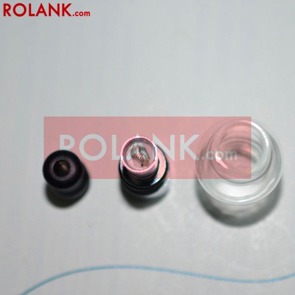 ROLANK glassomizer wax globe glass hot sell glass globe wax vaporizer pen kit