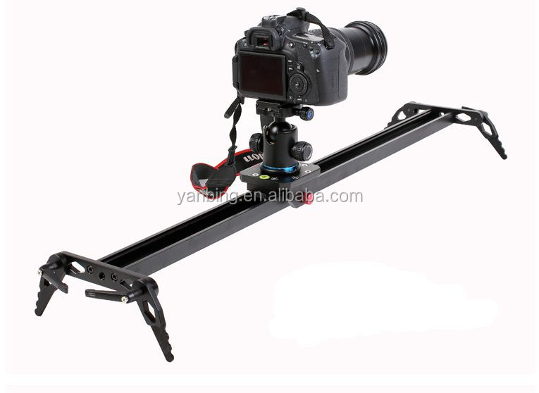 2014 New released hotest selling camera mini camera slider rail dolly 90cm track for DV camcorder with pan head and bag問屋・仕入れ・卸・卸売り
