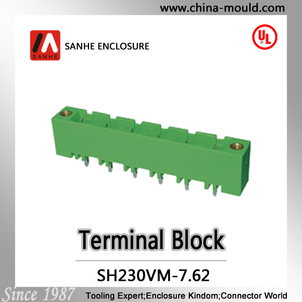 卸売三河7.62mmプラグイン可能なターミナルブロックコネクタの製造は、 ヘッダー部分仕入れ・メーカー・工場