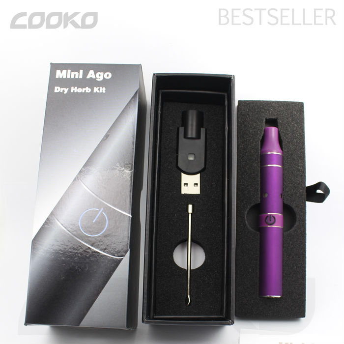 2014 NEW Product atmos jr mini ago dry herb vaporizer gpen kits