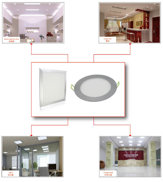 595x595*11ledフラットパネル照明、 最高品質の工場を導いた問屋・仕入れ・卸・卸売り