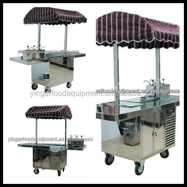 2014 new style Commerical fast food truck design manufactures for sale