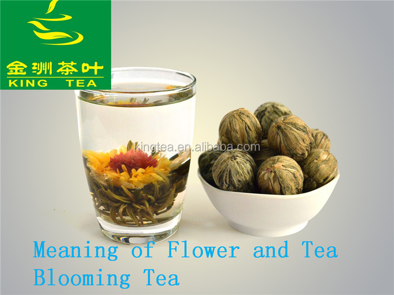 Meaning of Flower and TeaBlooming Tea